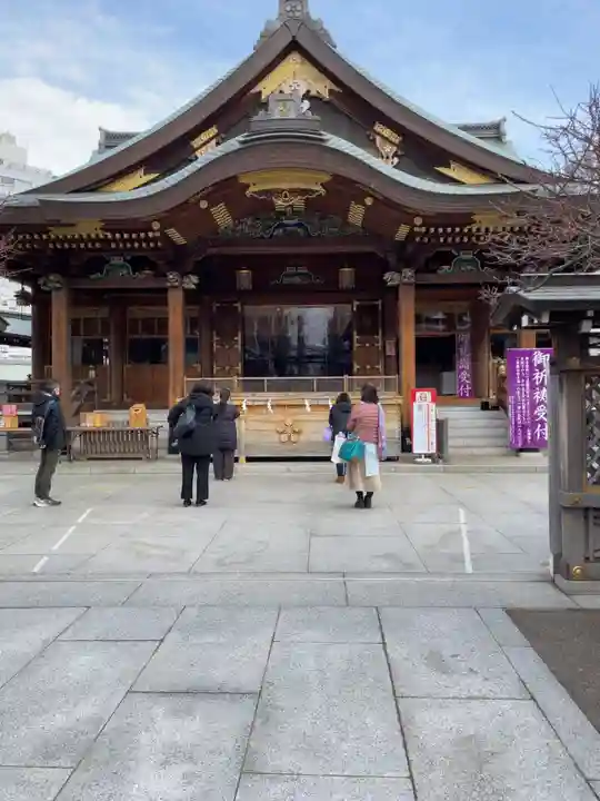 湯島天満宮の本殿・本堂