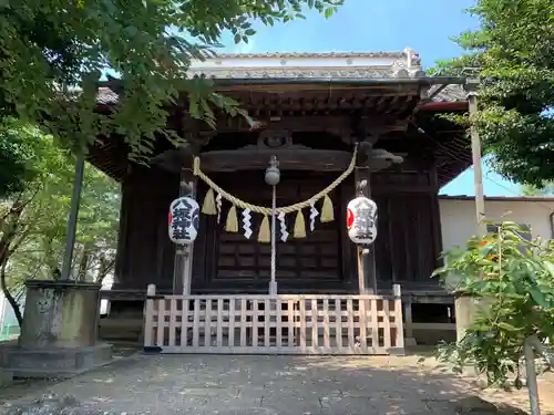 富田八坂神社の本殿・本堂