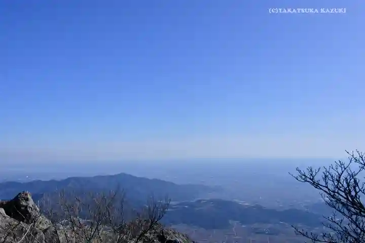 筑波山神社の景色