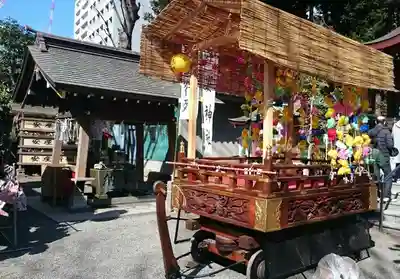 子安神社のお祭り