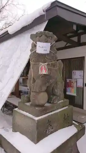 星置神社の狛犬