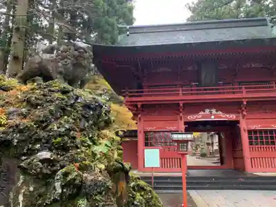 富士山東口本宮 冨士浅間神社の山門・神門