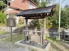 白旗神社の手水