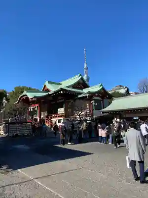 亀戸天神社の本殿・本堂