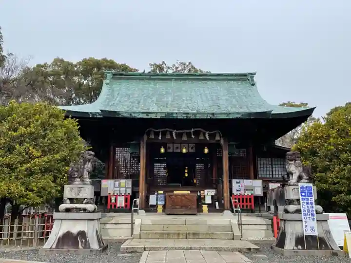 城山八幡宮の本殿・本堂