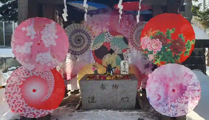 札幌諏訪神社の手水舎