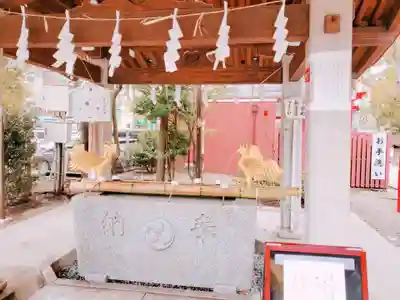 富岡八幡宮の手水舎