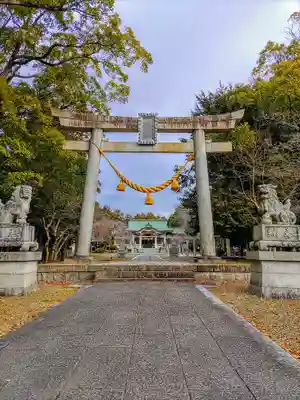 真宮神社の鳥居