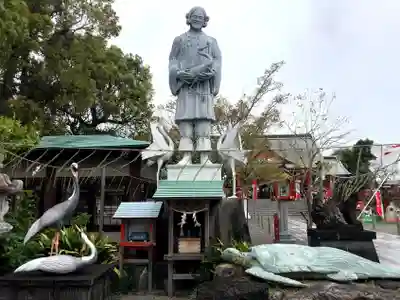 箱崎八幡神社の像