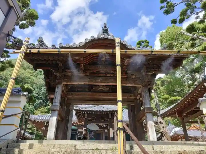 福祥寺(須磨寺)の山門・神門