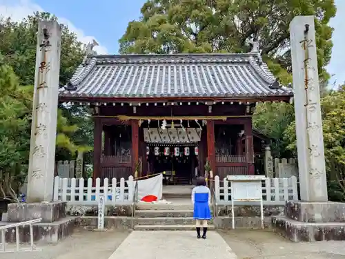 大野原八幡神社の本殿・本堂
