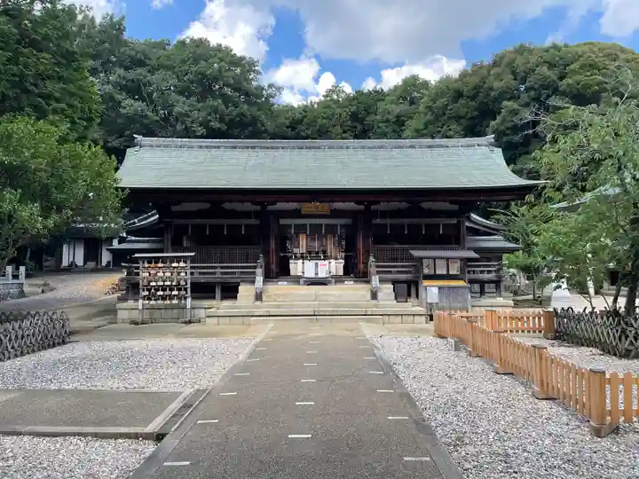 上地八幡宮の本殿・本堂