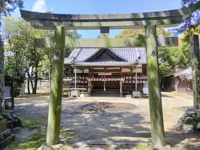 千王神社の鳥居