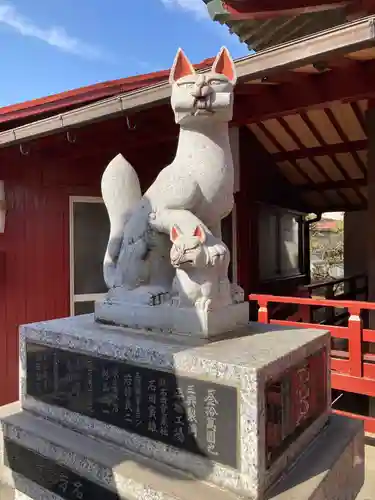 西町稲荷神社の狛犬