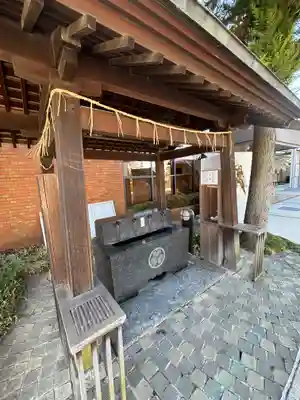 前橋東照宮の手水舎