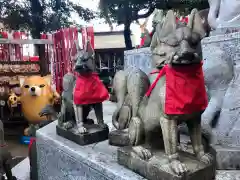 豊川稲荷東京別院の狛犬