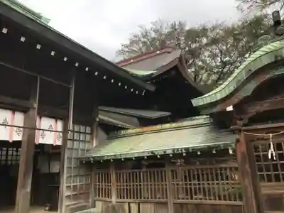 忌宮神社の本殿・本堂