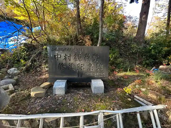 中村観音堂(天養寺)(山形県)