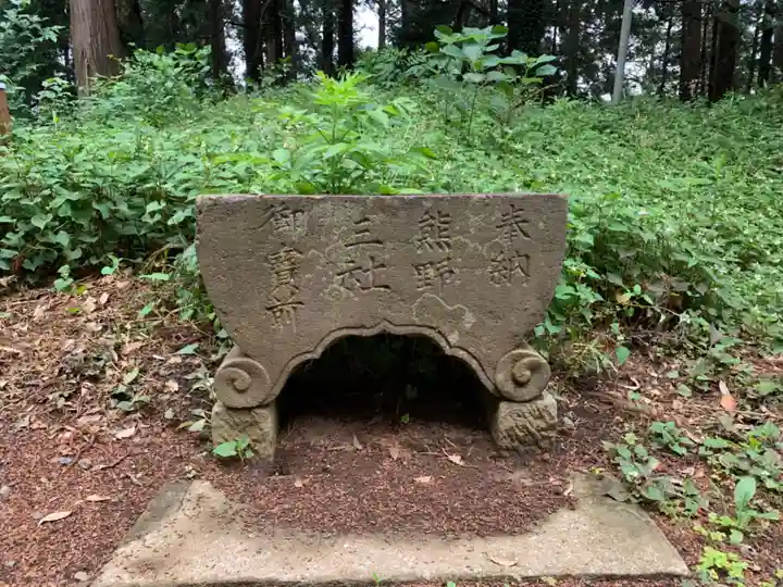 熊野神社の手水舎
