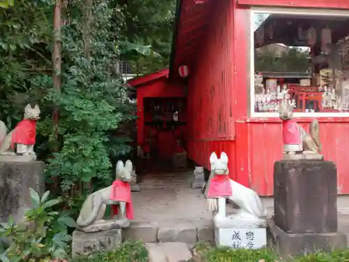 よさこい稲荷神社の狛犬