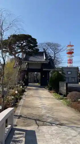 祥應寺の山門