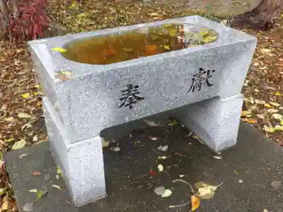 東裏神社の手水舎