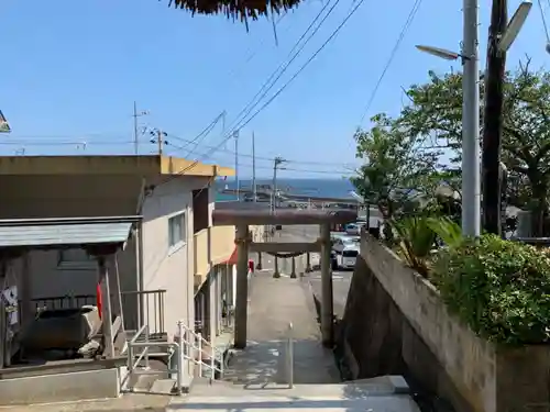 須賀社の鳥居