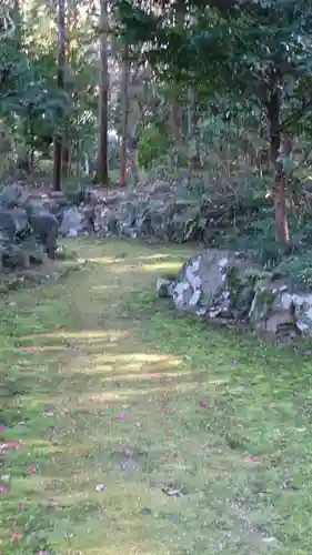 古井の天狗山の庭園