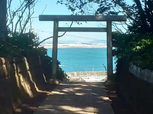 酒列磯前神社の鳥居