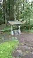 胎内神社の手水舎