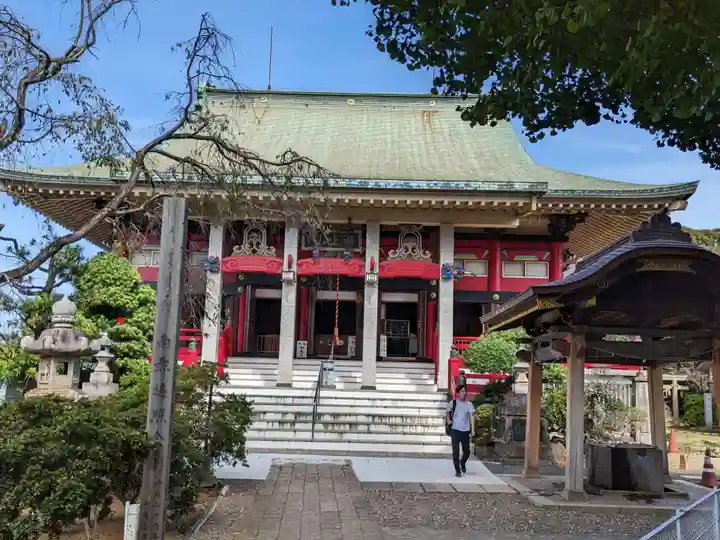 千葉寺の本殿・本堂