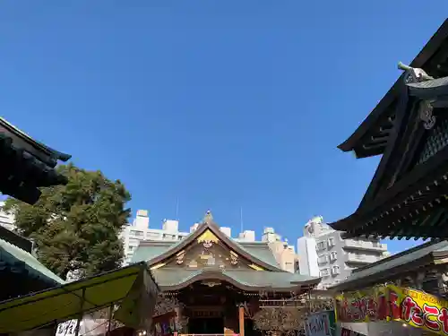 湯島天満宮の本殿・本堂