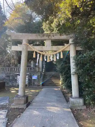 前玉神社の鳥居