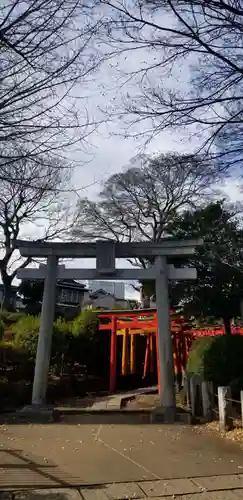 根津神社の鳥居