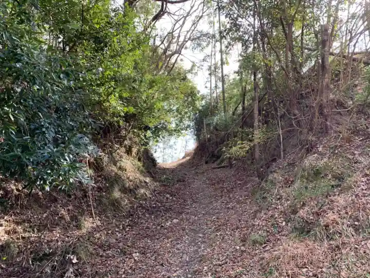 山上神社の周辺