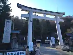 諏訪大社の鳥居