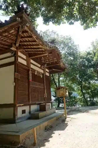 長谷山口坐神社の本殿