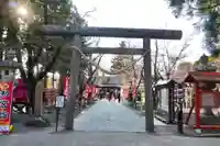 眞田神社の鳥居