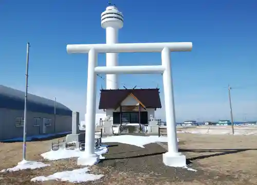 納沙布金刀比羅神社の鳥居