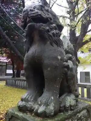 妹背牛神社の狛犬