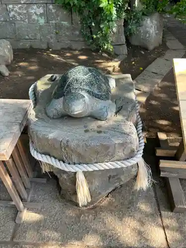 酒列磯前神社の狛犬