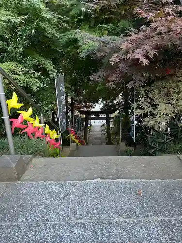 滑川神社 - 仕事と子どもの守り神の鳥居