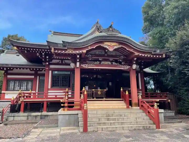 武蔵野八幡宮の本殿・本堂