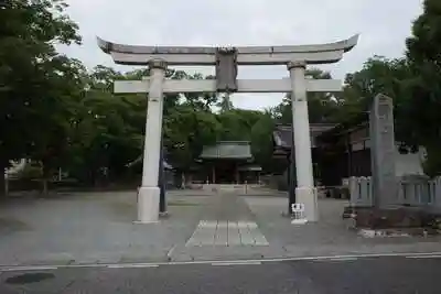岡宮神社の鳥居