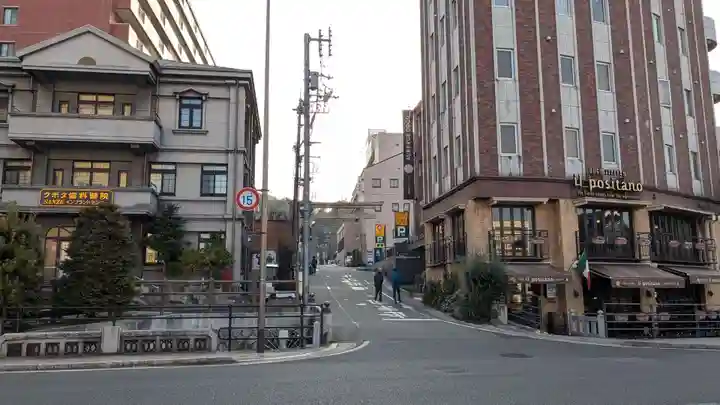 伊佐爾波神社の鳥居