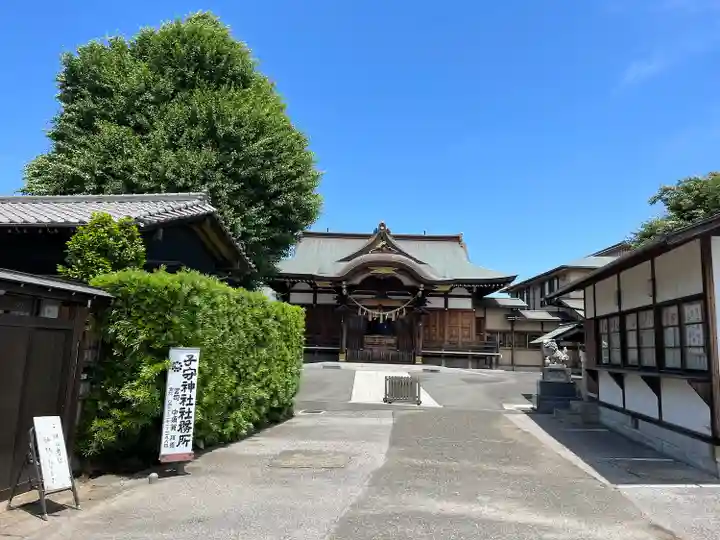 子守神社の本殿・本堂