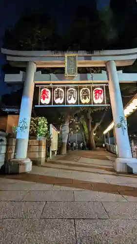 検見川神社の鳥居