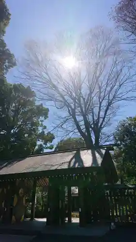 阿佐ヶ谷神明宮の山門・神門