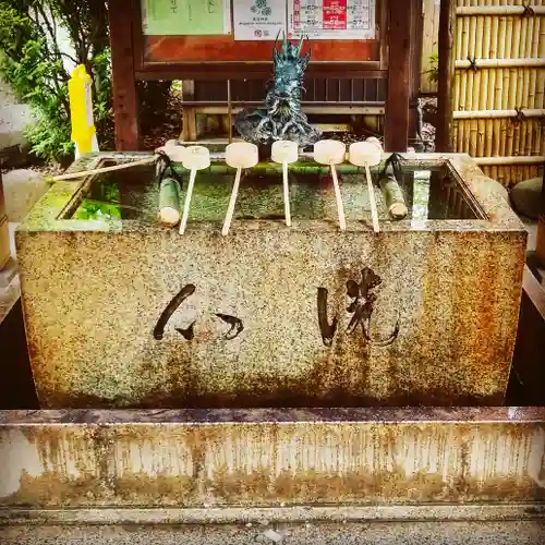 愛宕神社の手水舎