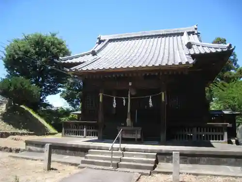 大我井神社の本殿・本堂